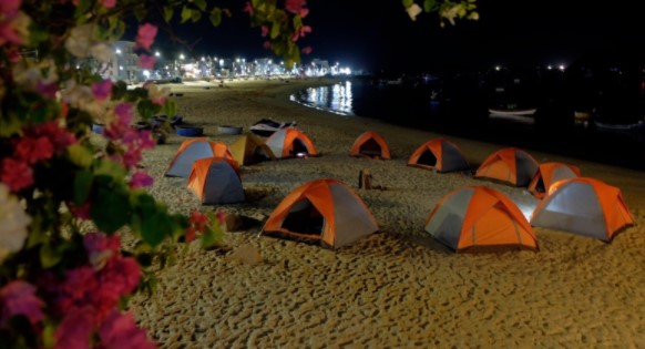 Địa điểm “Hot" cắm trại ở Quy Nhơn ai cũng biết - Ảnh: Cococamp