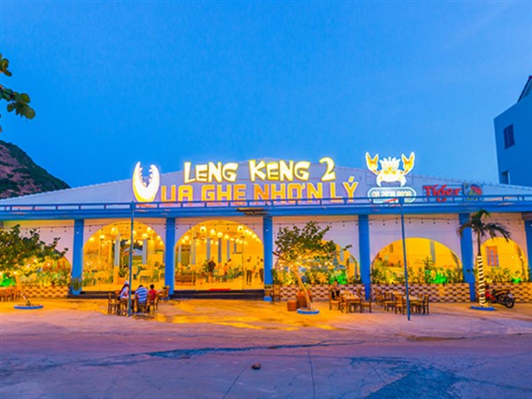 Leng keng 2 - quán hải sản ngon ở Eo Gió Quy Nhơn