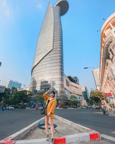 Tòa nhà là một trong những địa điểm đang hot ở Sài Gòn - Ảnh: Sưu tầm
